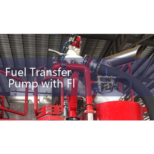 Fuel Transfer Pump with Flow Meter Sets: Heavy-Duty Fueling Kits for Equipment Operations